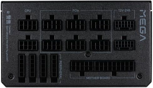 FSP Hydro Ti PRO 1000W 80 Plus Titanium Full Modular ATX 3.0 PCIe Gen 5 12VHPWR Cable Low Noise Smarter, Quieter, and Longer Lasting Eco-Friendly Fan W/10 Years Warranty (HTI-1000M-GEN5) in Kuwait