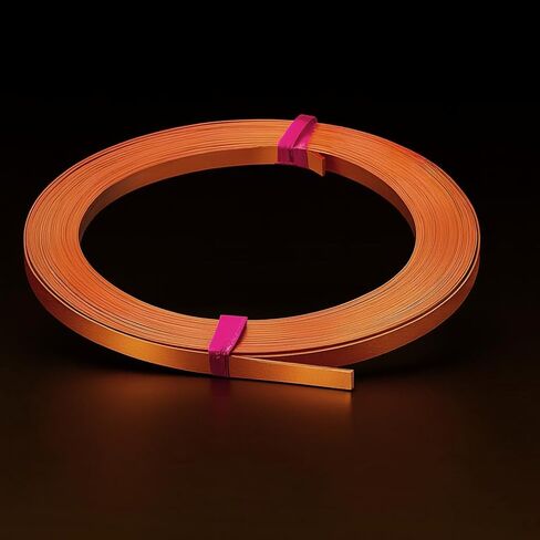 SWJ™ 99% Copper Bezel Wire – 24 Gauge × 1/4" x 0.020" (6.35 x 0.51mm) × 5 feet – Dead Soft Copper Strip for Cabochon & Jewelry | SWJ Supply™ in Saudi Arabia