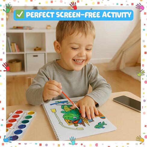 Coloring Pages, Dino Besties Coloring for Kids Ages 3+, 40 Fun and Engaging Illustrations of Friendly Dinosaurs! Perfect for Boys & Girls. Spiral Bound, Thick 199 GSM Paper, Size 8.5x11 In in Saudi Arabia
