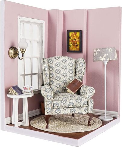 Waldosia 1:12 Scale Dollhouse Miniature LED Tulip Wall Sconce in Kuwait