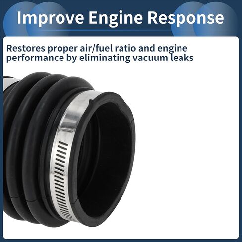 Engine Air Intake Hose for Toyota Sienna 2004-2006 Air Intake Duct No.17881AA020 Rubber 1 Pc in Saudi Arabia