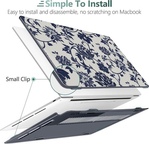 حافظة Batianda لجهاز الكمبيوتر المحمول Dell XPS 13 طراز 2024 Copilot+ PC مقاس 13.4 بوصة رقم الموديل 9345/9350، هيكل صلب جميل وخفيف الوزن وخفيف الوزن ومقاوم للخدش مع حماية احترافية، ذهبي لوتس in Saudi Arabia