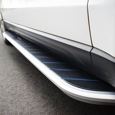 2PCS Running Boards for Peugeot 3008 2016-2022 Side Steps Complete Kit Car Nerf Bar Accessories New Upgrade Black Panel with Anti-Slip Particles(WLL) in Saudi Arabia