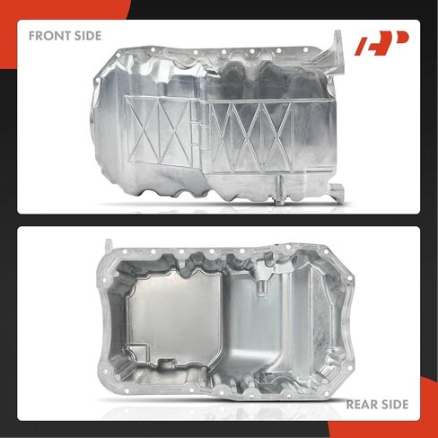 حوض زيت المحرك الممتاز مع قابس تصريف متوافق مع Ford F-150 F150 1997-2010، F-150 Heritage، E-150 Econoline، E-150، E-150 Club Wagon، E-250، E-250 Econoline، يستبدل XL3Z6675DA in Saudi Arabia
