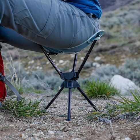 GRAND TRUNK Compass 360 UC Stool, Full Swivel, Ultra Compact, Easy Setup & Packable for Outdoors, Work & Play (Storm) in Saudi Arabia