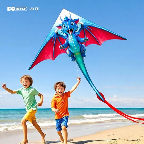 Kite for Ages 8-12, Easy to Fly and Assemble Rocket Kites for Beginner, Single Line String Professional Kites for Beach and Outdoor Activity in Saudi Arabia