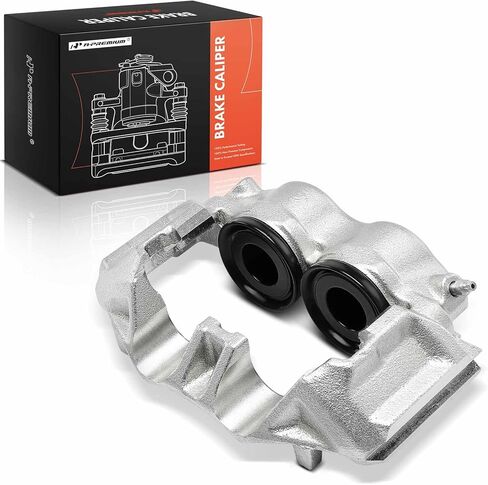 مجموعة فرجار قرص الفرامل الممتازة بدون دعامة متوافقة مع Ford F-250 F250 F-350 F350 1986-1994، E-250 E-350 Econoline Club Wagon 1986-1991 - جانب الركاب الأمامي الأيمن in Saudi Arabia