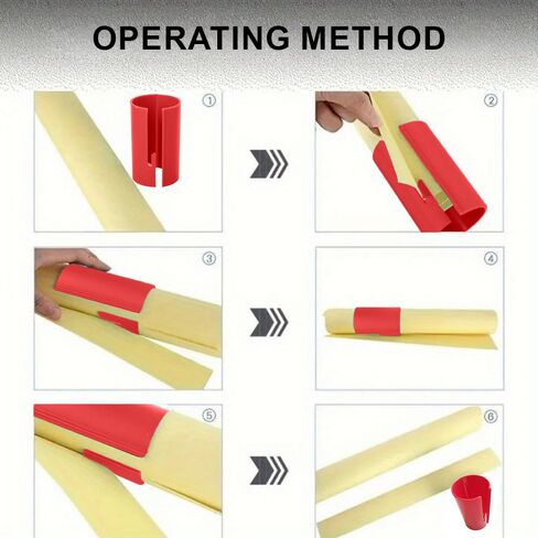 WrappingPaperCutter Cylinder Paper Cutter Paper Cutter for Packaging，Red in Saudi Arabia