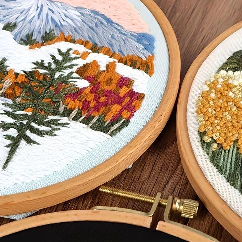 1Pc DIY Embroidery Kit - Create a Stunning Handmade Masterpiece, Fun Craft Project(CX0847) in Saudi Arabia