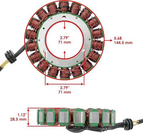 Caltric Stator Compatible With Polaris Sportsman 850 2013-2016/Sportsman Xp Sp 850 Ho Eps 2013-2016 in Saudi Arabia