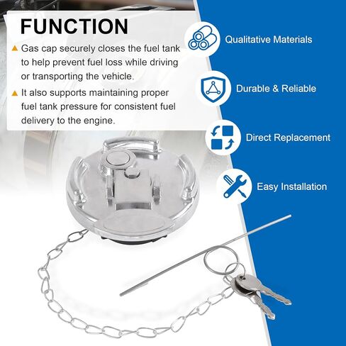 2Pcs 11-04859-100 4" Locking Diesel Fuel Cap w/2 Key Compatible with 1972-2017 Peterbilt 330 379 389 579 587 Trucks Replace 11-04859-200 572.1015 600212 Lever-Style Aluminum Fuel Tank Cap Lock Gas Cap in Saudi Arabia
