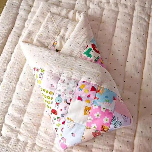 7PCS 9.8" x 9.8"(25 * 25CM) Quilting Fat Quarters Fabric Bundles, for Sewing Crafting,Print Floral Striped Polka Dot 100% Cotton Gingham Fabric (Green, 25 * 25cm) in Saudi Arabia