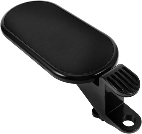 Gadpiparty Computer Arm Rest Rotating Function Ergonomic Support for Desk Chairs and Gaming Accessories Foldable and Adjustable Armrest for Office Workers and Gamers Black in Saudi Arabia
