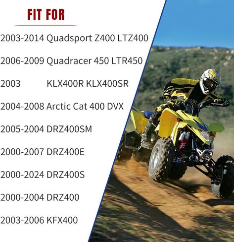 1 PCS Oil Filter Kit For Suzuki DRZ400 Quadsport, Oil Change Kit For Arctic Cat 400, For Kawasaki KFX400 KLX400R OEM#09440-18002 3423-277 92055-S005 in Saudi Arabia