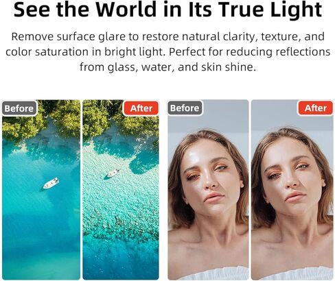 Lens CPL/ND Filter for Insta360 GO3/GO2(4 PCS),CPL/ND8/ND16/ND32 Waterproof Double Sided Coating Filter Accessories Sets Compatible with Insta360 GO3 /GO2 Camera(CPL+ND8+ND16+ND32) in Kuwait