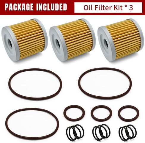 1 PCS Oil Filter Kit For Suzuki DRZ400 Quadsport, Oil Change Kit For Arctic Cat 400, For Kawasaki KFX400 KLX400R OEM#09440-18002 3423-277 92055-S005 in Saudi Arabia