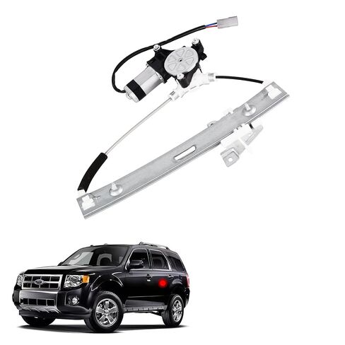 Rear Left Driver Side Power Window Regulator with Motor Assembly Compatible for 2008-2012 Ford Escape, 2008-2011 Mazda Tribute & Mercury Mariner, Replacement 751-712, 8L8Z7827001A, ZZCA73560 in Saudi Arabia