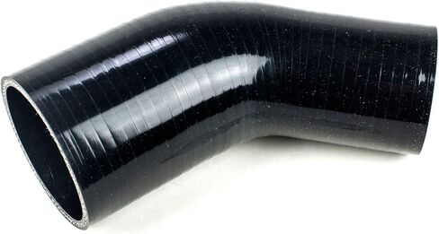 2.5 "إلى 1.75" بوصة أسود الكوع سيليكون المخفض مقرنة 3 طبقات تعزيز 45 درجة توربو كمية الأنابيب in Kuwait