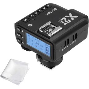 غودوكس مشغل فلاش لاسلكي X2T-S TTL لسوني، اتصال بلوتوث، 1/8000 ثانية اتش اس اس، وظيفة تي سي ام، 5 ازرار منفصلة للمجموعة، عجلة تحكم قابلة للتعديل، قفل هوت شو، ضوء مساعد التركيز التلقائي الجديد in Kuwait