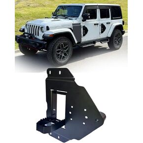 FinFox 2-in-1 Folding Door Hinge Foot Step Compatible with 2007-2024 Jeep Wrangler JK JL JT & Gladiator,Fuel Door Hinge Mount Bracket Fits for Gas Can 2-Gallon Gasoline Container (Left) in Saudi Arabia