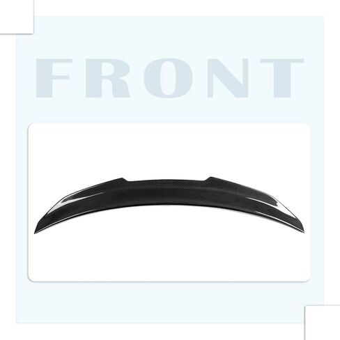 Carbon Fiber Pattern F30 Spoiler PSM-Style Compatible with (2013-2018) 3 Series F30 Sedan / F80 M3 Sedan in Kuwait