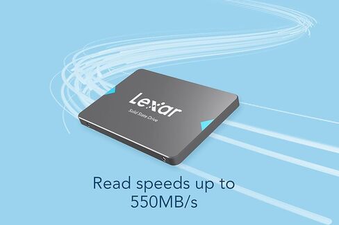 Lexar 960GB NQ100 SSD 2.5 Inch SATA III Internal Solid State Drive, Up to 550MB/s Read, Gray (LNQ100X960G-RNNNU) in Kuwait