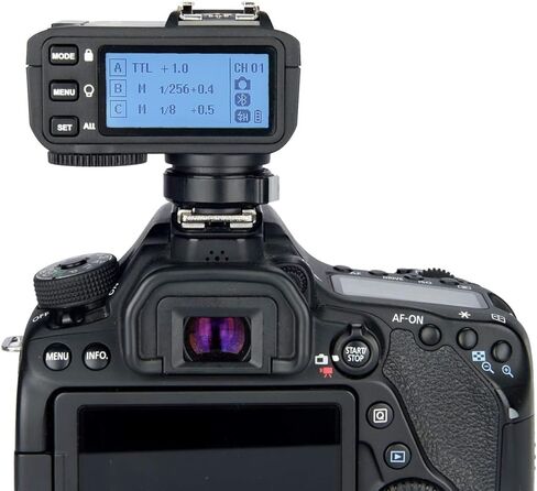 Godox X2T-S TTL Wireless Flash Trigger for Sony, Bluetooth Connection, 1/8000s HSS, 5 Separate Group Buttons, Relocated Control-Wheel, New Hotshoe Locking, New AF Assist Light in Saudi Arabia