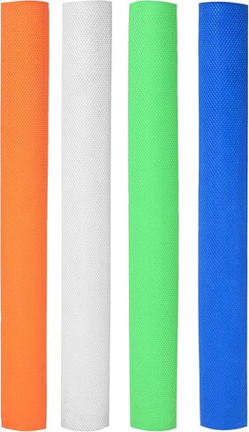 Premium Bat Grips - Grips For Cricket Bats, Softball, Baseball & Racquets - Excellent Shock Absorption Rubber Grips - Comfortable Grip Tapes - Pack Of 4 in Kuwait