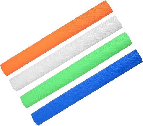 Premium Bat Grips - Grips For Cricket Bats, Softball, Baseball & Racquets - Excellent Shock Absorption Rubber Grips - Comfortable Grip Tapes - Pack Of 4 in Kuwait