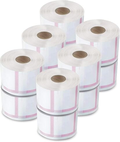 enKo [12 لفة، 8400 ملصق] ملصقات طوابع بريدية على الإنترنت متوافقة مع Dymo 30915 Endicia لمشتركي Endicia المدفوعين (1-5/8" x 1-1/4") لطابعة Dymo LabelWriter in Kuwait