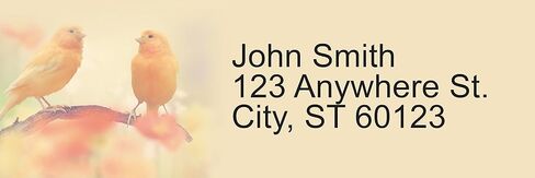 Tranquil Birds Rectangle Address Labels (288 Labels) in Kuwait