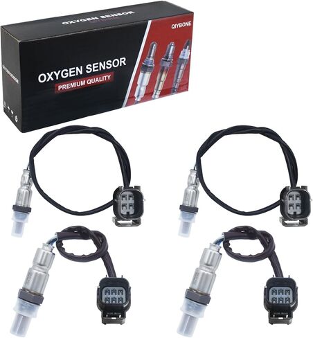 Oxygen Sensor Upstream Downstream O2 Sensor Fit for Honda Accord Odyssey Pilot Ridgeline 2008-2013 for Acura TL TSX 2009-2014 Replace 234-5098 234-4461 4Pcs in Saudi Arabia