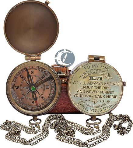 Engraved Brass Compass for I Know The Plans I Have for You Compass, Jeremiah 29 11, Baptism Gifts, Best Easter, Birthday, Mothers Day, Fathers Day, Graduation Gift, Wedding Gifts in Saudi Arabia