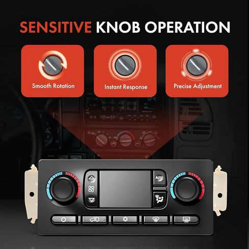 A-Premium Automatic Climate Control Module A/C & Heater Control Panel Compatible with Chevrolet, GMC, Buick & Oldsmobile Vehicles - 2003 2004 Trailblazer EXT, Envoy, Envoy XL XUV, Bravada, Rainier in Saudi Arabia