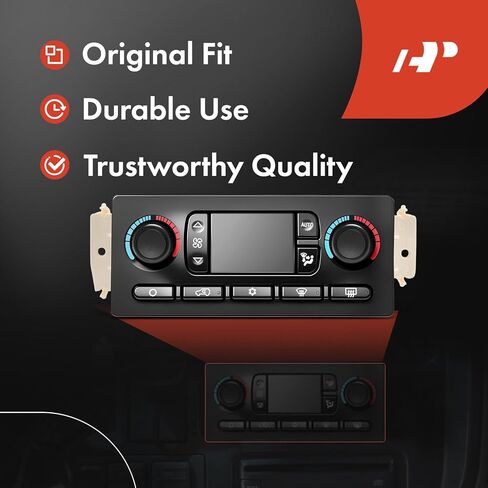A-Premium Automatic Climate Control Module A/C & Heater Control Panel Compatible with Chevrolet, GMC, Buick & Oldsmobile Vehicles - 2003 2004 Trailblazer EXT, Envoy, Envoy XL XUV, Bravada, Rainier in Saudi Arabia