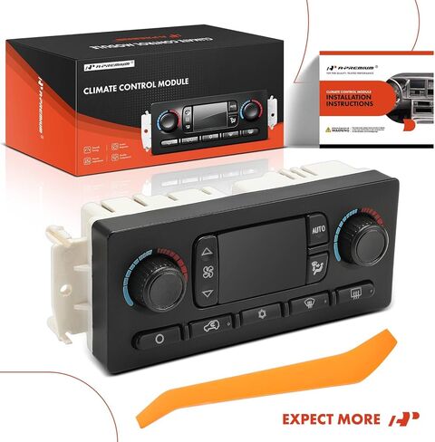 A-Premium Automatic Climate Control Module A/C & Heater Control Panel Compatible with Chevrolet, GMC, Buick & Oldsmobile Vehicles - 2003 2004 Trailblazer EXT, Envoy, Envoy XL XUV, Bravada, Rainier in Saudi Arabia