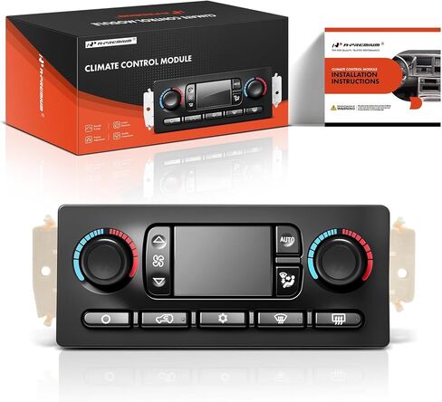 A-Premium Automatic Climate Control Module A/C & Heater Control Panel Compatible with Chevrolet, GMC, Buick & Oldsmobile Vehicles - 2003 2004 Trailblazer EXT, Envoy, Envoy XL XUV, Bravada, Rainier in Saudi Arabia