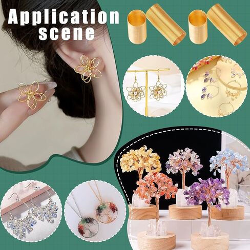 PH PandaHall 500 Loops Steel Memory Wire Golden Jewelry Wire Bendabe Metal Craft Wires for Women Rings Coil Ring Earrings Jewelry Making, Inner Diameter: 18mm, 22 Gauge in Saudi Arabia
