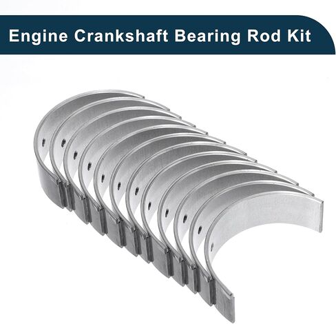 Connecting Rod Bearing Set No.1211102P00 for Nissan Frontier 1999-2004 Engine Rod Bearing Kit Metal Silver Tone 12 Pcs in Saudi Arabia