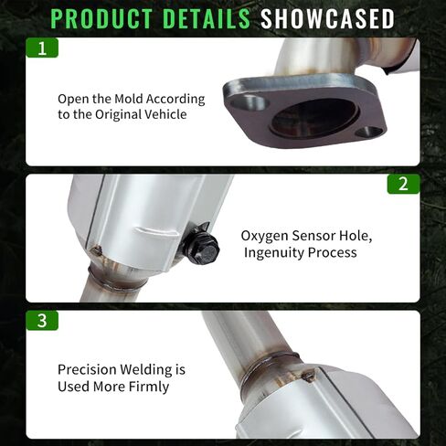 Catalytic Converter Compatible with Subaru Forester 1999-2005 2.5L 4Cyl(OEM replacement parts) in Kuwait