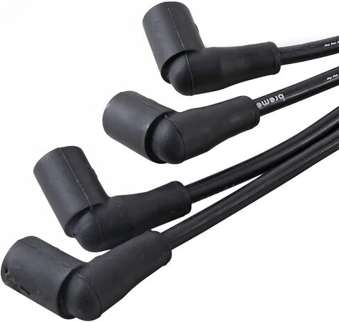بريمر - مجموعة أسلاك توصيل الإشعال 7 مم (مجموعة 4 قطع) لـ 2001-2005 VW Beetle Jetta، 2001-2007 Golf - L4 2.0L IW-4129 in Saudi Arabia