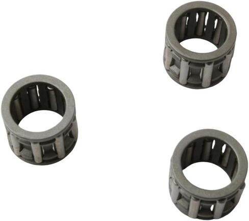 3 Piece Needle Bearing Set 12x17x14mm Compatible With And Motorbikes Piston Pin in Saudi Arabia