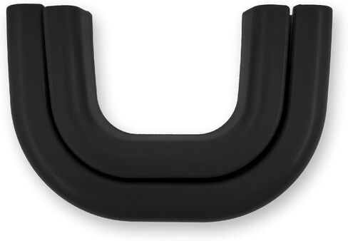 RECON - Fits 20-25 Chevy Silverado 2500/3500 HD Tow Hook Covers 2-Piece Set of 100% Silicone Rubber Covers Heavy Duty Rugged Durability Unique Style Protection (Black) in Saudi Arabia