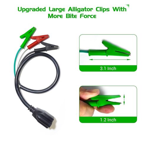 HVAC Tools Kit Accessory, HVAC Adaptor Cord for Circuit Breaker Finder Vacuum Pump, Ac Guages Clearance and Equipment, Compatible with Yellow Jacket 69522,69411,RT310,RT250,RT310,ET300,ET310 (1) in Saudi Arabia