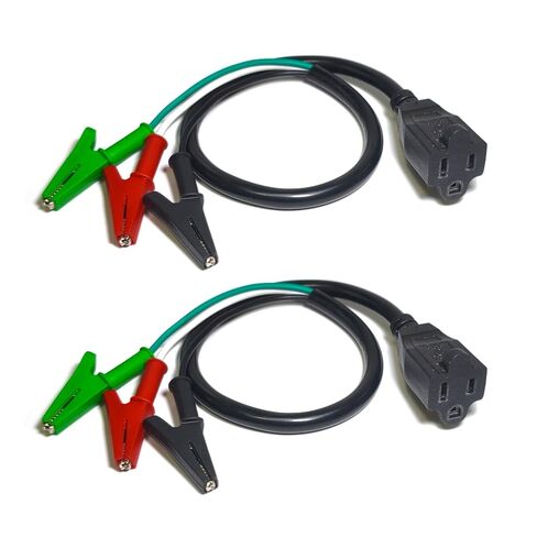 HVAC Tools Kit Accessory, HVAC Adaptor Cord for Circuit Breaker Finder Vacuum Pump, Ac Guages Clearance and Equipment, Compatible with Yellow Jacket 69522,69411,RT310,RT250,RT310,ET300,ET310 (1) in Saudi Arabia