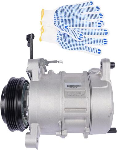 A/C Compressor Replacement for Chevy Silverado GMC Sierra 1500 2014-2018 4.3L 5.3L 6.2L 1522310 197333 in Saudi Arabia