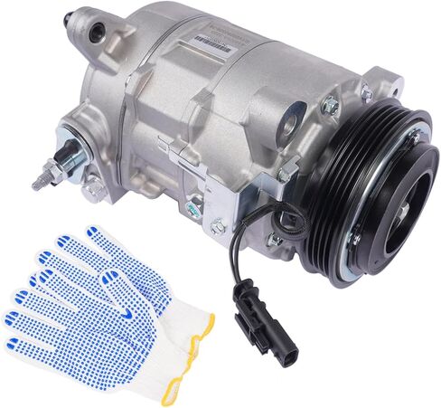 A/C Compressor Replacement for Chevy Silverado GMC Sierra 1500 2014-2018 4.3L 5.3L 6.2L 1522310 197333 in Saudi Arabia