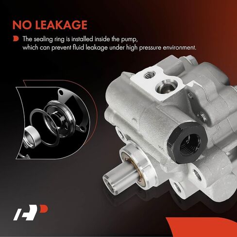 A-Premium Power Steering Pump Compatible with Dodge Dakota 2005-2007, Mitsubishi Raider 2006-2007, 3.7L 4.7L, Replace # 52855186AF, 52855186AE in Saudi Arabia