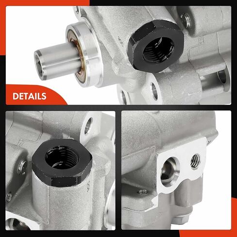 A-Premium Power Steering Pump Compatible with Dodge Dakota 2005-2007, Mitsubishi Raider 2006-2007, 3.7L 4.7L, Replace # 52855186AF, 52855186AE in Saudi Arabia