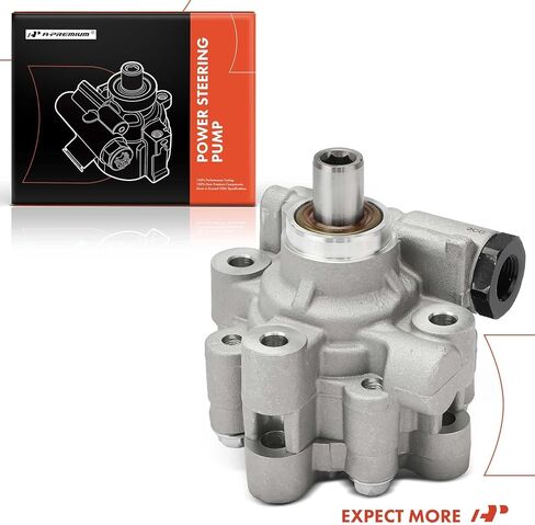 A-Premium Power Steering Pump Compatible with Dodge Dakota 2005-2007, Mitsubishi Raider 2006-2007, 3.7L 4.7L, Replace # 52855186AF, 52855186AE in Saudi Arabia